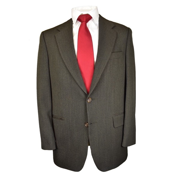 Chaps Ralph Lauren Green Classic Fit Suit 41R